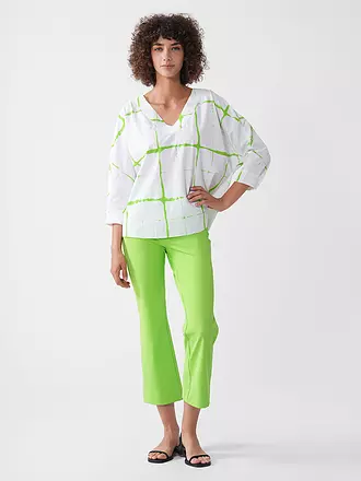 JAPAN TKY | Pantalon évasé " Kaya " 7/8 | grün
